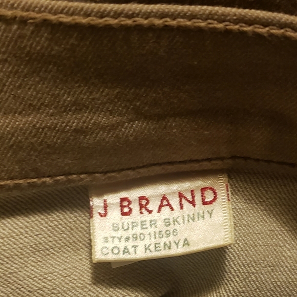 J Brand Super Skinny Coat Kenya Pants - 24 - Picture 10 of 11